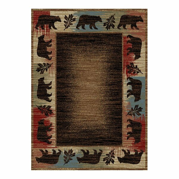 Mayberry Rug 2 ft. 3 in. x 7 ft. 7 in. Hearthside Fossil Creek Area Rug, Multi Color HS2053 2X8